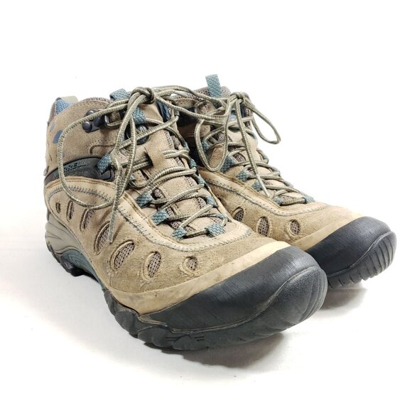 Merrell Womens Size 9.5 Chameleon 2 Mid WP Hiking Boots - Picture 1 of 9